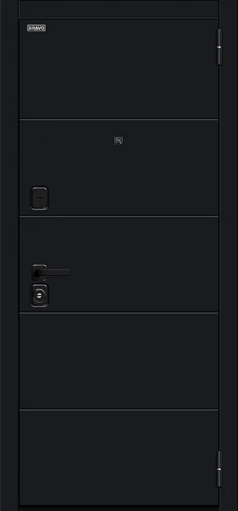 Фото Дверь Прайд Total Black/Snow Melinga BR5305
