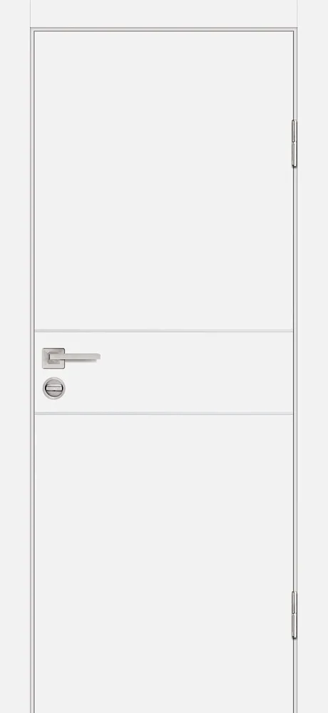 Межкомнатная дверь P-15 Белый матовый
